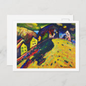Houses at Murnau, Wassily Kandinsky ポストカード (正面/裏面)