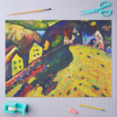 Houses at Murnau, Wassily Kandinsky 薄葉紙 (クラフト)