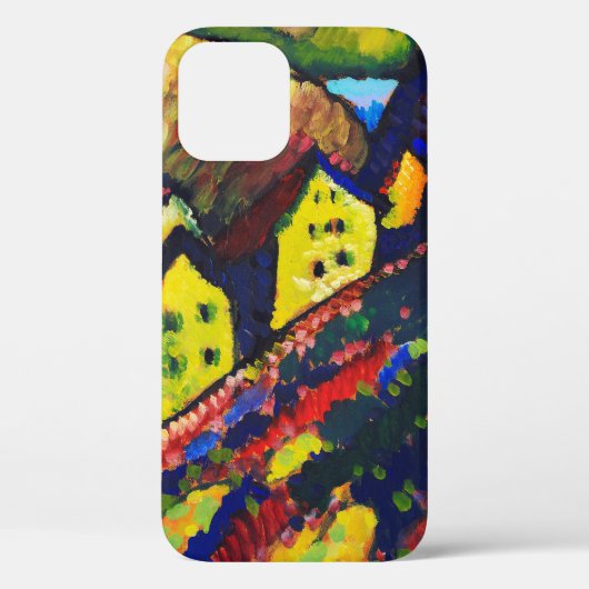 Houses at Murnau, Wassily Kandinsky Case-Mate iPhoneケース (裏面)