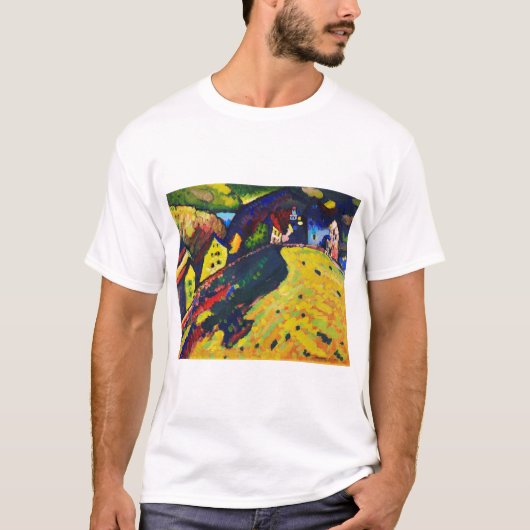 Houses at Murnau, Wassily Kandinsky Tシャツ (正面)