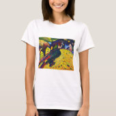 Houses at Murnau, Wassily Kandinsky Tシャツ (正面)