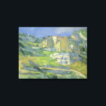 Houses in Provence by Paulセザンヌ,ヴィンテージアート キャンバスプリント<br><div class="desc">セザンヌのL'Estaque (c. 1880)の近くのリオ渓谷は、ヴィンテージポスト印象派のアートランドスケープで絵画す。フランス南部のプロヴァンス地域の住宅。青と緑の色調の山の上の家。画家について：ポール・セザンヌ(1839-1906)はポスト印象派の画家で、その作品は19世紀の印象派から20世紀の初期のキューバ主義への移行の基礎を築いた。</div>