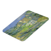 Houses in Provence by Paulセザンヌ,ヴィンテージアート マグネット (左側)