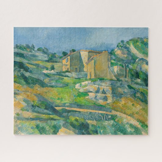 Houses in Provence, by Pul Cesanne ジグソーパズル (横)