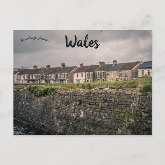 Houses in Wales ポストカード (正面)