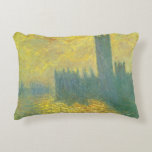 Houses of Parliament, Stormy Sky by Claude Monet アクセントクッション<br><div class="desc">クロード・モネによる議会のStormy Sky (1904)は、ヴィンテージの印象派の美術素晴らし建築絵画建築だ。イギリスのロンドンのテムズ川にビッグ・ベンを連れたイギリスの国会議事堂は、嵐の日にシルエットで飾られた。モネ絵を描は、ロンドン滞在中に英国議会の本拠地であるウェストミンスター宮殿の一連の絵画を描いた。絵画はすべて同じ大きさと視点を持ち、聖トマス病院のモネの窓はテムズ川を見下ろす。彼らは絵を描日時と違う天候の状況で違うある。アーティストについて：クロード・モネ(1840-1926)は印象派の運動の創始者であフランスのり絵画、その絵画の大部分は「空中に浮かぶ」（野外に浮かぶ）スタイル印象派の風景である。</div>