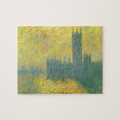 Houses of Parliament, Stormy Sky by Claude Monet ジグソーパズル (横)