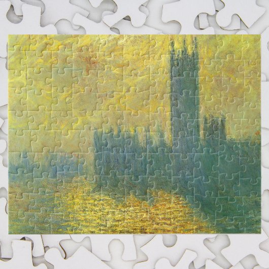 Houses of Parliament, Stormy Sky by Claude Monet ジグソーパズル