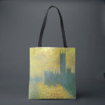 Houses of Parliament, Stormy Sky by Claude Monet トートバッグ<br><div class="desc">クロード・モネによる議会のStormy Sky (1904)は、ヴィンテージの印象派の美術素晴らし建築絵画建築だ。イギリスのロンドンのテムズ川にビッグ・ベンを連れたイギリスの国会議事堂は、嵐の日にシルエットで飾られた。モネ絵を描は、ロンドン滞在中に英国議会の本拠地であるウェストミンスター宮殿の一連の絵画を描いた。絵画はすべて同じ大きさと視点を持ち、聖トマス病院のモネの窓はテムズ川を見下ろす。彼らは絵を描日時と違う天候の状況で違うある。アーティストについて：クロード・モネ(1840-1926)は印象派の運動の創始者であフランスのり絵画、その絵画の大部分は「空中に浮かぶ」（野外に浮かぶ）スタイル印象派の風景である。</div>