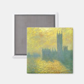 Houses of Parliament, Stormy Sky by Claude Monet マグネット (正面/裏面)