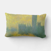 Houses of Parliament, Stormy Sky by Claude Monet ランバークッション (裏面)