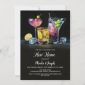 Housewarming Cocktail Party 招待状 (正面)