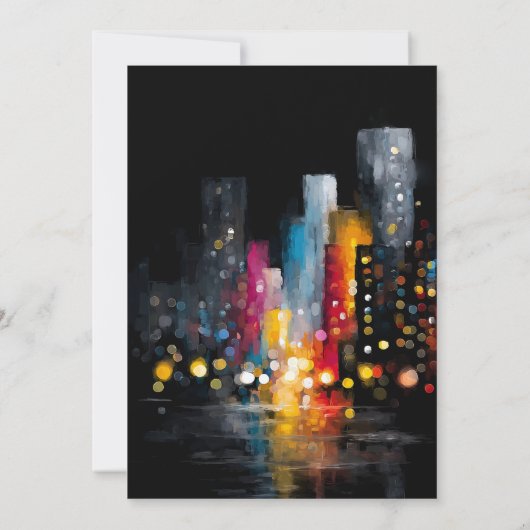 Housewarming Cocktail Party 招待状 (裏面)