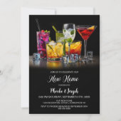 Housewarming Cocktail Party 招待状 (正面)