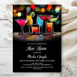 Housewarming Cocktail Party 招待状