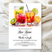 Housewarming Cocktail Party 招待状