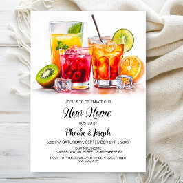 Housewarming Cocktail Party 招待状