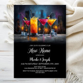 Housewarming Cocktail Party 招待状