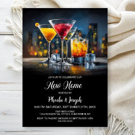 Housewarming Cocktail Party 招待状