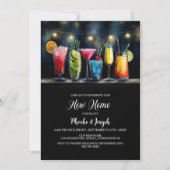 Housewarming Cocktail Party 招待状 (正面)