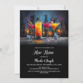 Housewarming Cocktail Party 招待状 (正面)