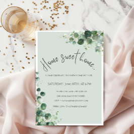 Housewarming Invitation – Home Sweet Home 招待状