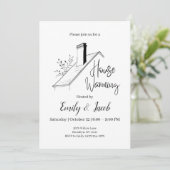 Housewarming Invitation • New Home Party Invite 招待状 (スタンド正面)