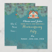 Housewarming Invitations  招待状 (正面/裏面)