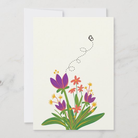 Housewarming Party Invitations  招待状 (裏面)