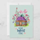 Housewarming Party Invitations 招待状 (裏面)