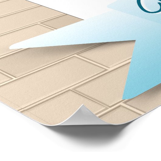 Housewarming Party photo booth frame poster prop ポスター (角)