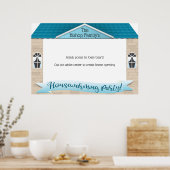 Housewarming Party photo booth frame poster prop ポスター (キッチン)
