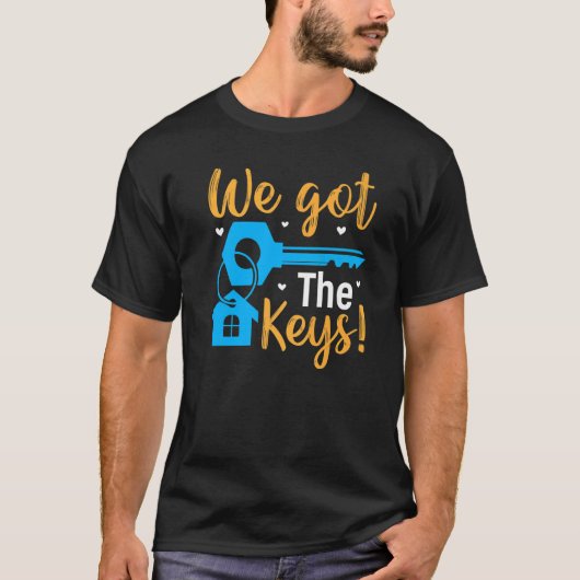 Housewarming Party We Got The Keys Tシャツ (正面)