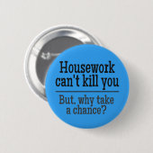 HOUSEWORKボタン 缶バッジ (正面&裏面)