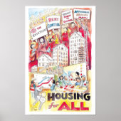 Housing for All poster ポスター (正面)