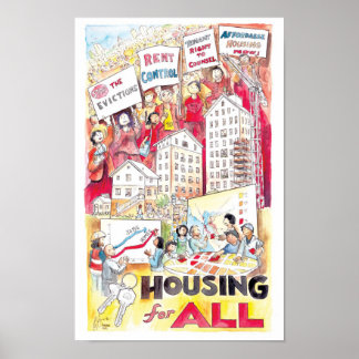 Housing for All poster ポスター