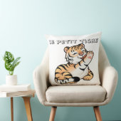 Housse de Coussin Kawaii avec Adorable Tigre クッション (椅子)
