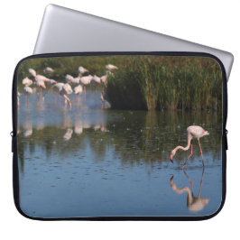 Housse d'ordinateur flamants roses ラップトップスリーブ