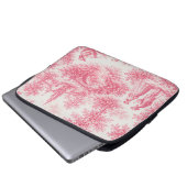 Housse ordinateur Toile de Jouy ラップトップスリーブ (正面下部)