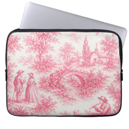 Housse ordinateur Toile de Jouy ラップトップスリーブ