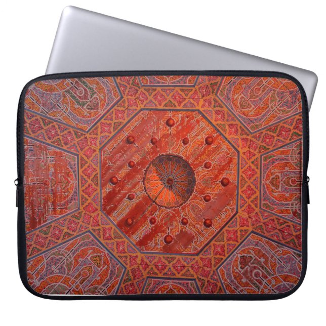 HOUSSE PC PORTABLE ART MAROCAIN ラップトップスリーブ (正面)