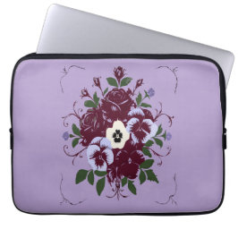 Housse pour Ordinateur Portable Bouquet de Violett ラップトップスリーブ
