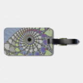 Housse Pour Ordinateur Portable Fractale texture v ラゲッジタグ (裏面横)