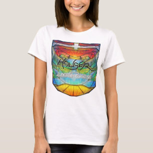 HOUSSER - LIGHT LADEYS Tシャツ（クレスト前面） Tシャツ