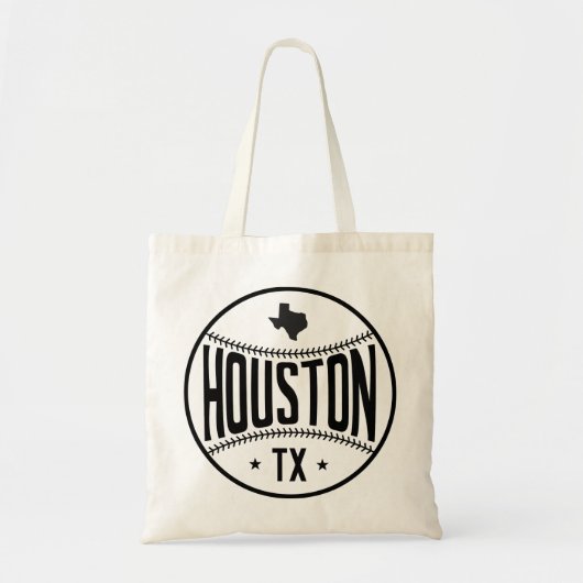 Houston Baseball Themed トートバッグ (正面)