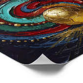 Houston Home of the World Cup 2026 Soccer ポスター (角)