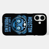 Houston I Have So Many Problems Astronaut Case-Mate iPhoneケース (裏面 (横))