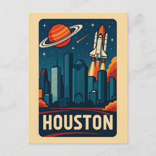 HOUSTON Postcard  ポストカード (正面)