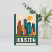 HOUSTON Postcard ポストカード (スタンド正面)