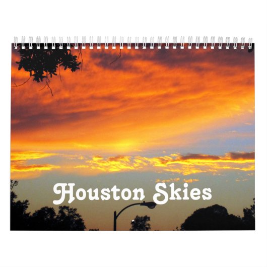 Houston Skies Calendar カレンダー (カバー)